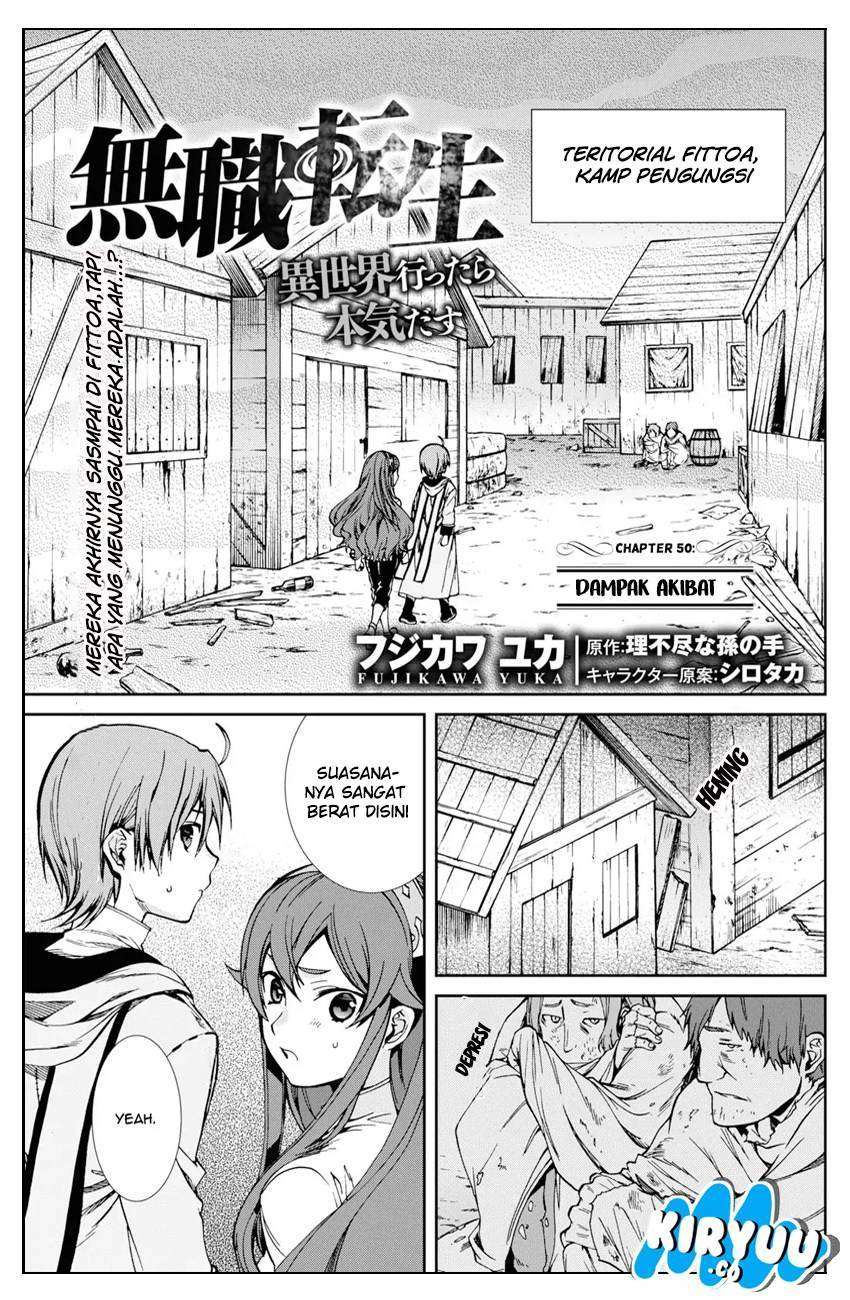 Mushoku Tensei: Isekai Ittara Honki Dasu Chapter 50 - halaman 3