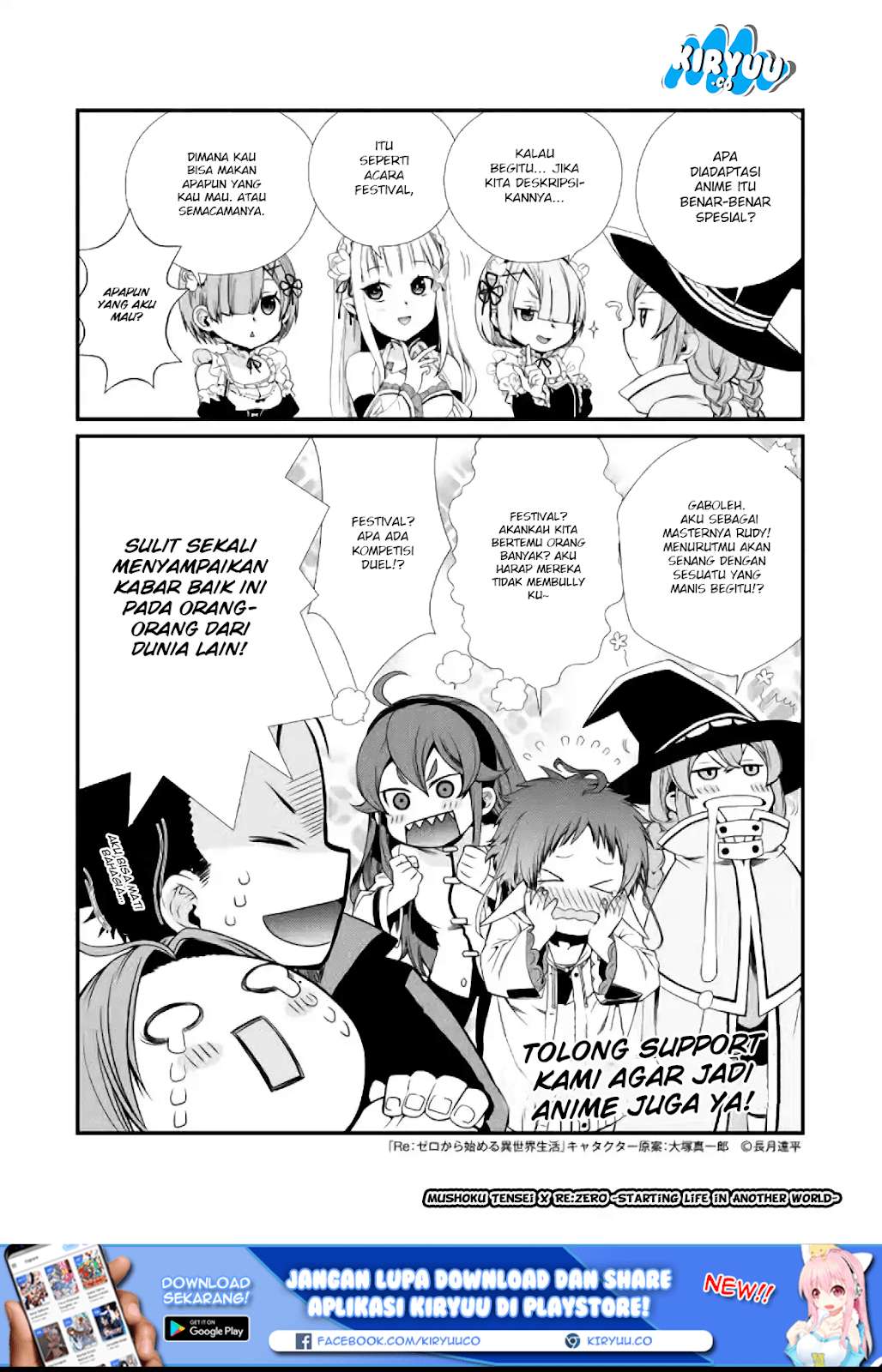 Mushoku Tensei: Isekai Ittara Honki Dasu Chapter 51.5 - halaman 10