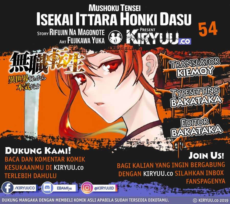 Mushoku Tensei: Isekai Ittara Honki Dasu Chapter 54 - halaman 2