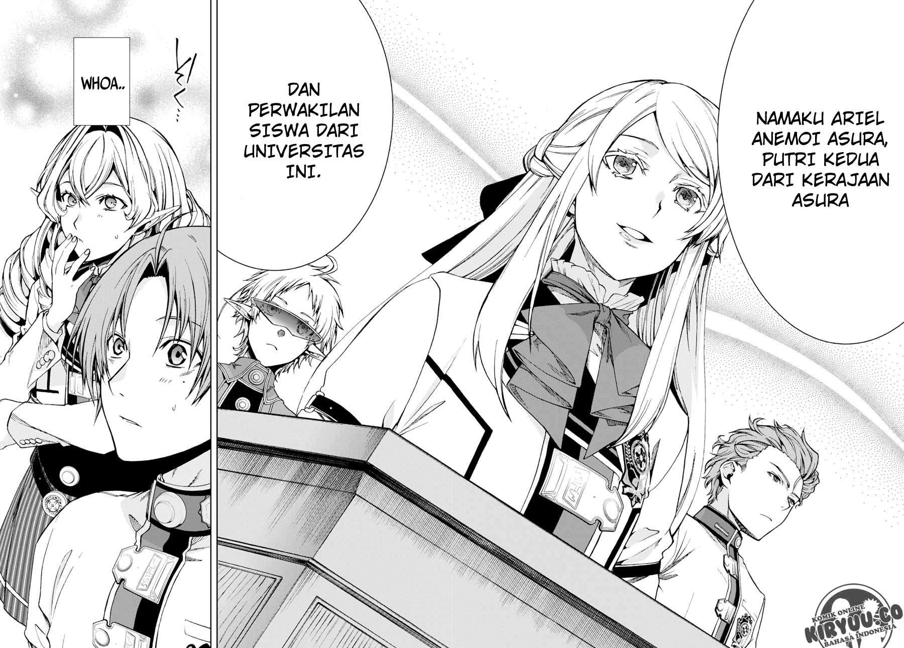 Mushoku Tensei: Isekai Ittara Honki Dasu Chapter 54 - halaman 33