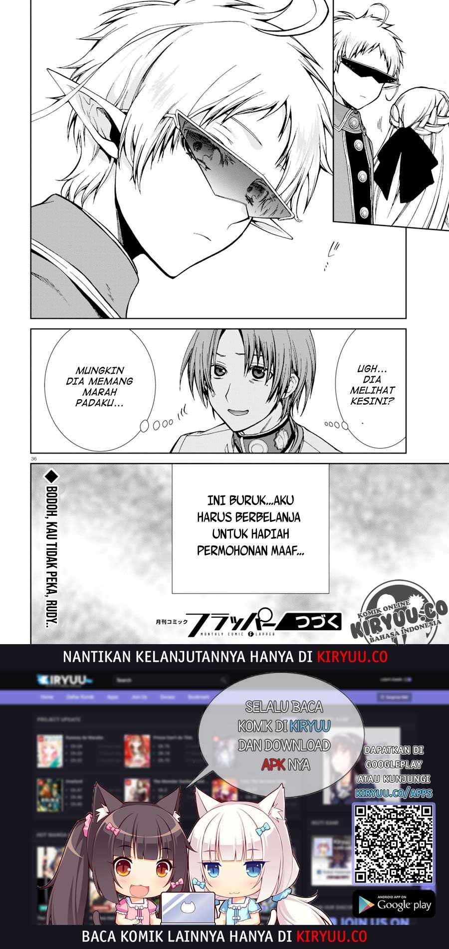 Mushoku Tensei: Isekai Ittara Honki Dasu Chapter 54 - halaman 36