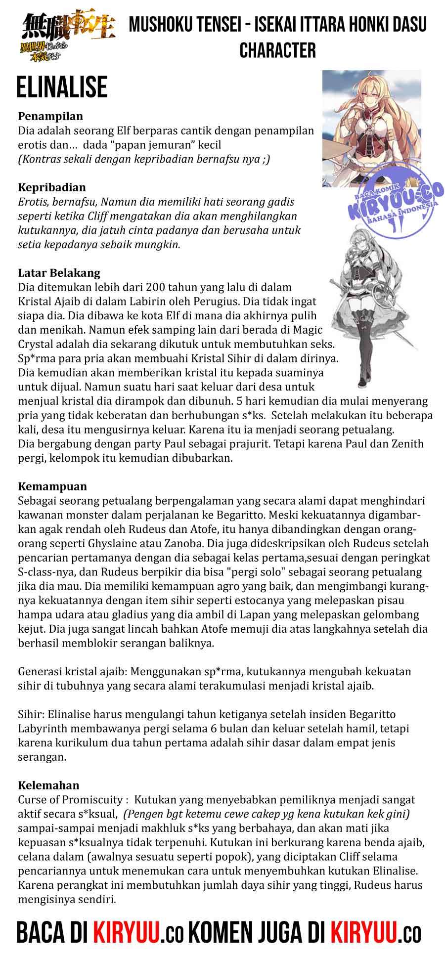 Mushoku Tensei: Isekai Ittara Honki Dasu Chapter 54 - halaman 37