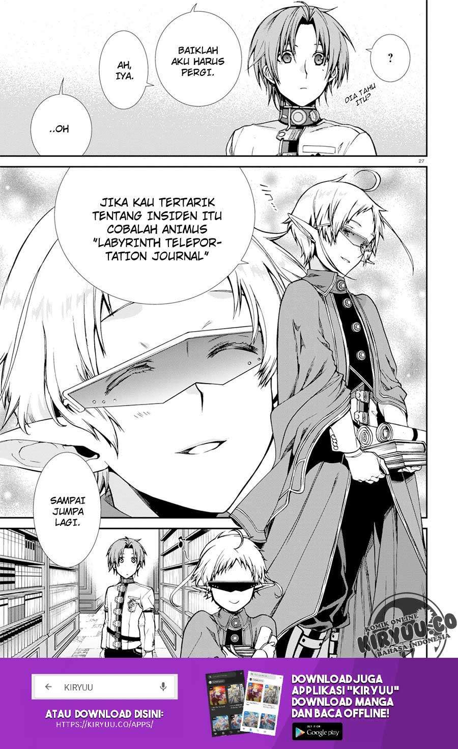 Mushoku Tensei: Isekai Ittara Honki Dasu Chapter 55 - halaman 29