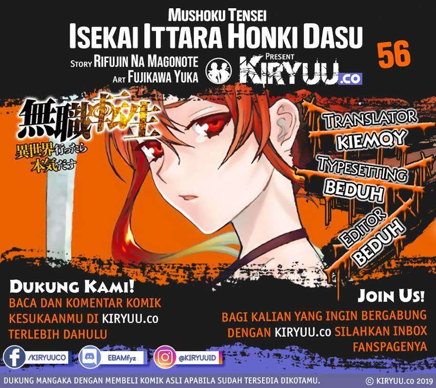Mushoku Tensei: Isekai Ittara Honki Dasu Chapter 56 - halaman 2
