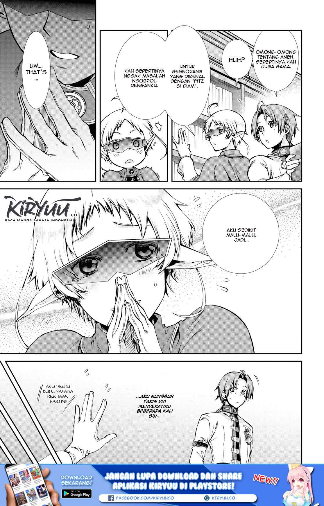 Mushoku Tensei: Isekai Ittara Honki Dasu Chapter 58 - halaman 9