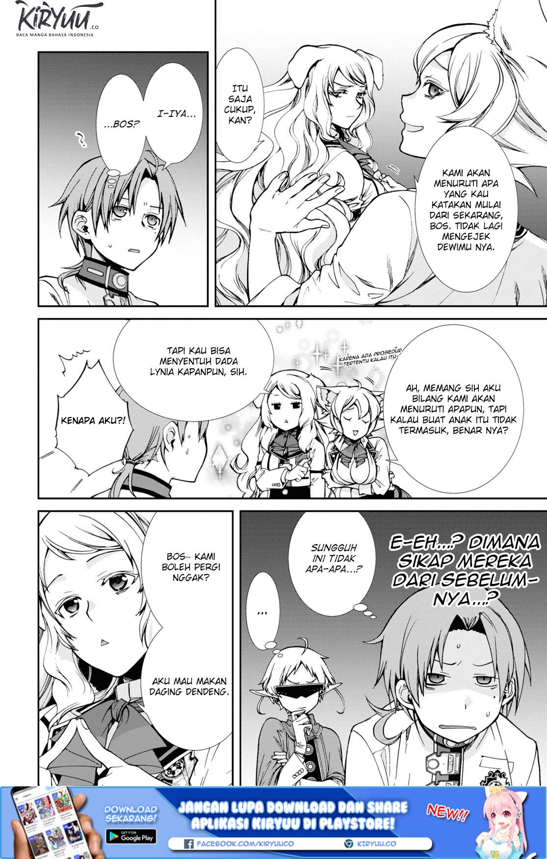 Mushoku Tensei: Isekai Ittara Honki Dasu Chapter 61 - halaman 12