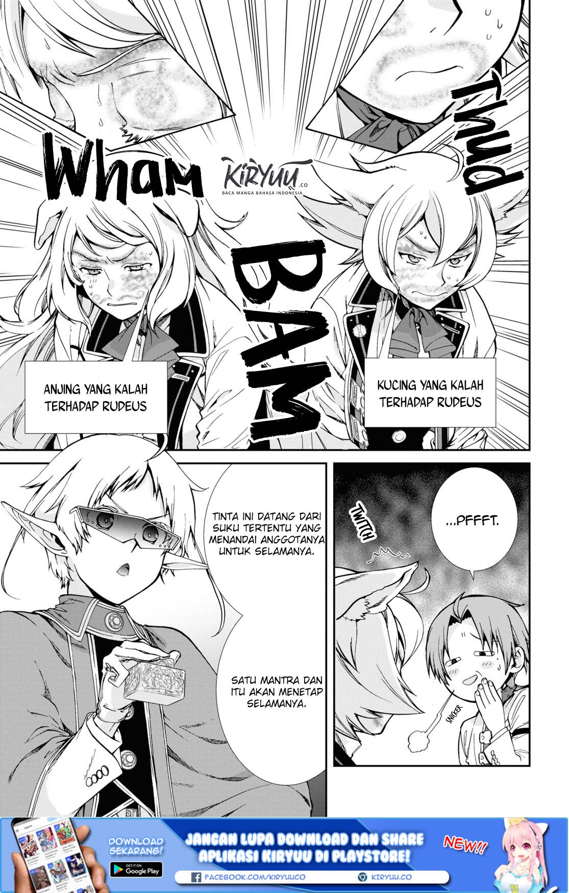 Mushoku Tensei: Isekai Ittara Honki Dasu Chapter 61 - halaman 17