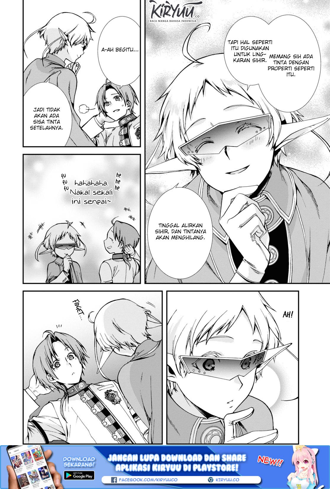 Mushoku Tensei: Isekai Ittara Honki Dasu Chapter 61 - halaman 22