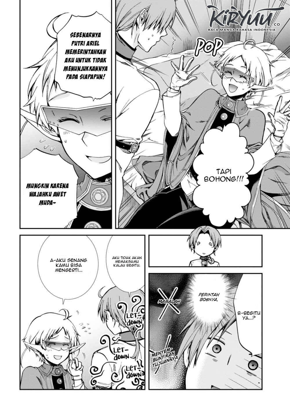 Mushoku Tensei: Isekai Ittara Honki Dasu Chapter 62 - halaman 7