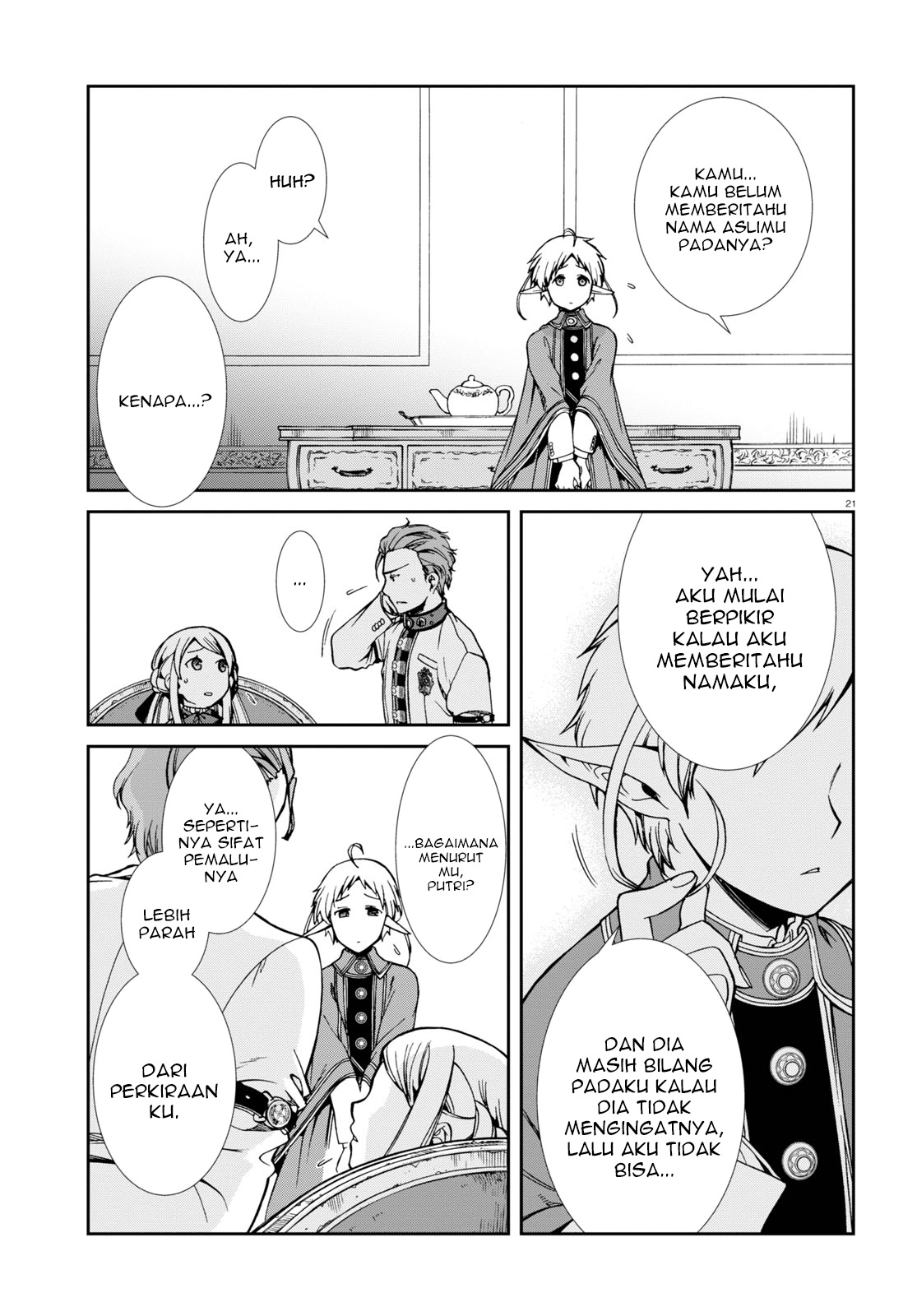 Mushoku Tensei: Isekai Ittara Honki Dasu Chapter 64 - halaman 25