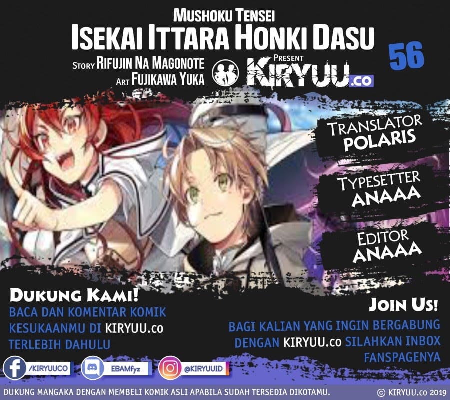 Mushoku Tensei: Isekai Ittara Honki Dasu Chapter 65 - halaman 1
