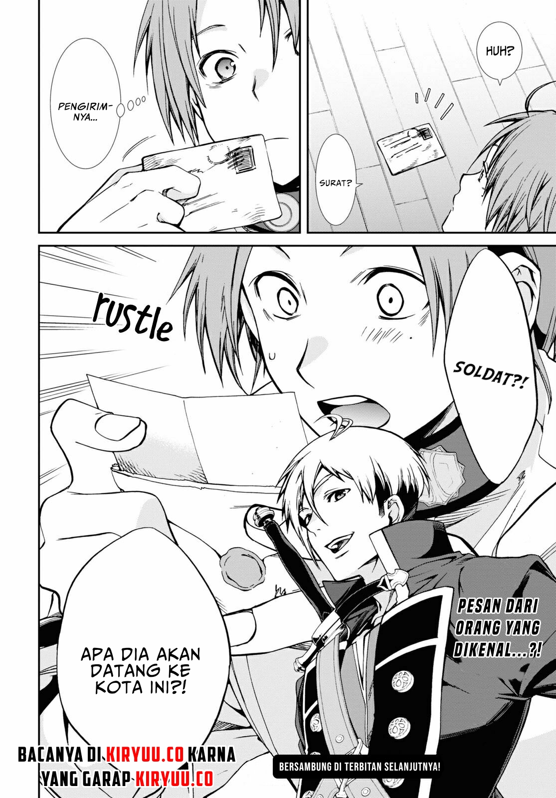 Mushoku Tensei: Isekai Ittara Honki Dasu Chapter 70 - halaman 34