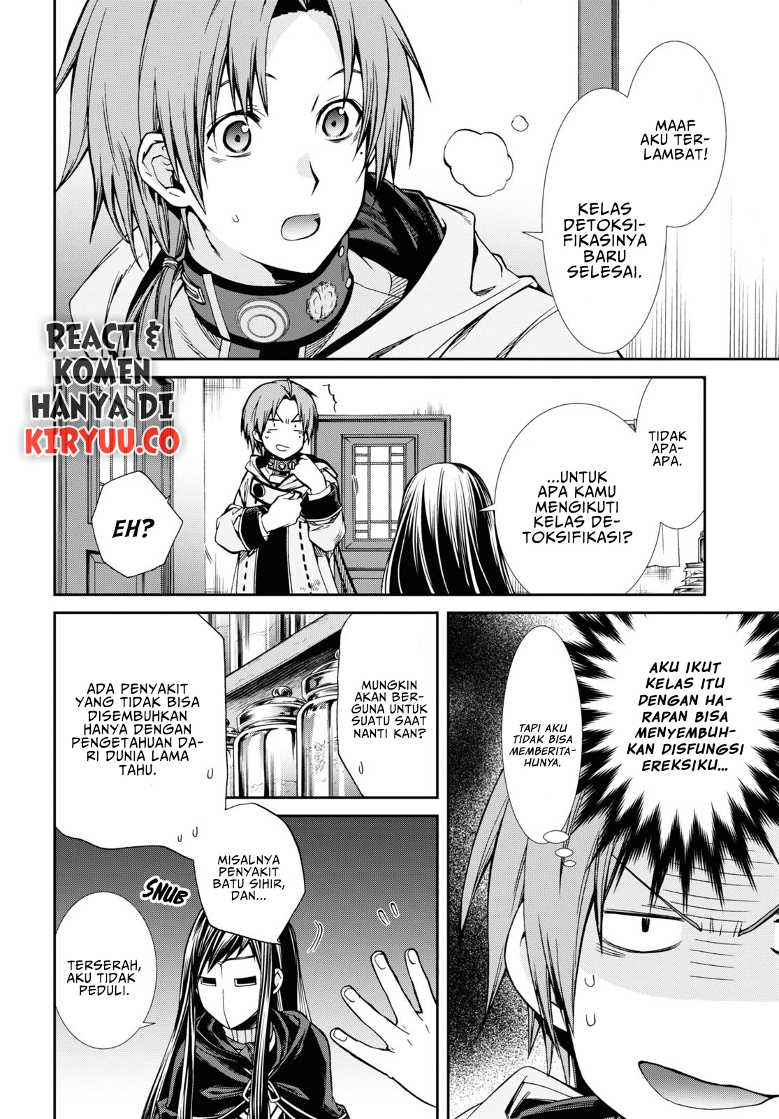 Mushoku Tensei: Isekai Ittara Honki Dasu Chapter 70 - halaman 6
