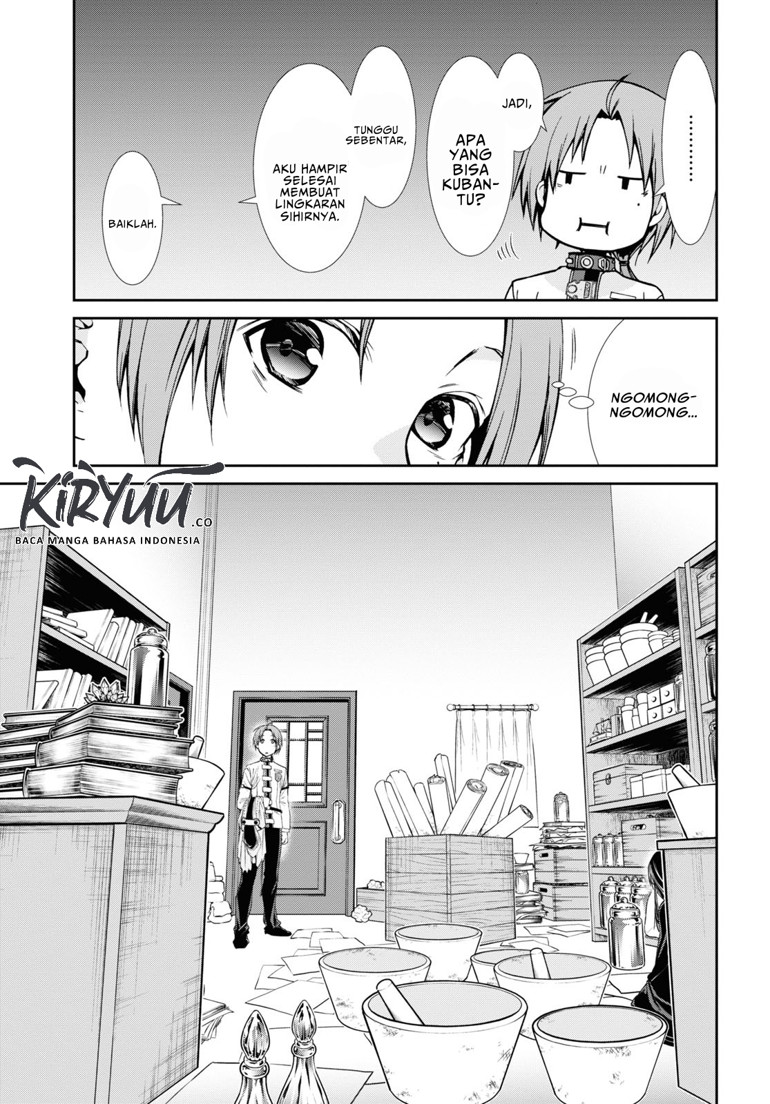 Mushoku Tensei: Isekai Ittara Honki Dasu Chapter 70 - halaman 7