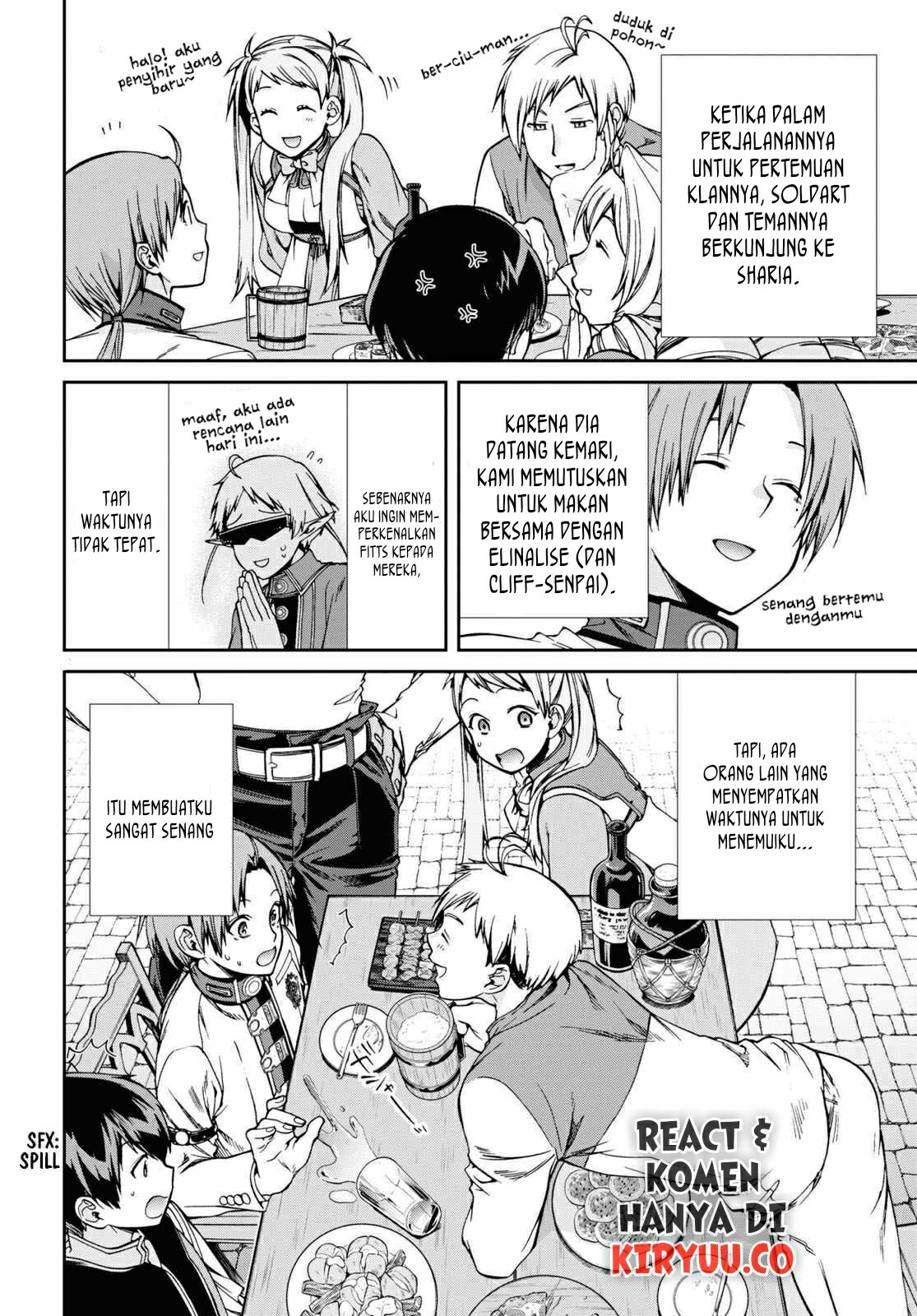 Mushoku Tensei: Isekai Ittara Honki Dasu Chapter 71 - halaman 6