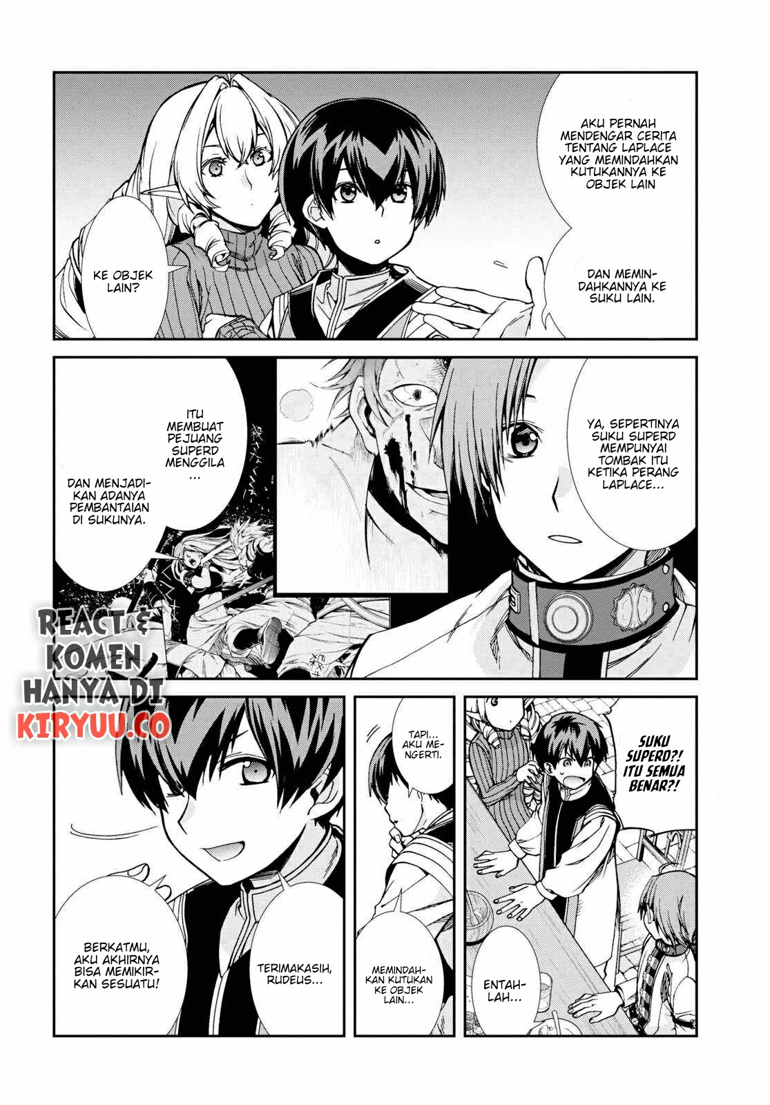 Mushoku Tensei: Isekai Ittara Honki Dasu Chapter 71 - halaman 8