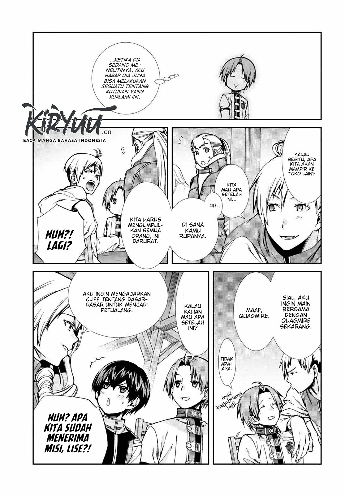 Mushoku Tensei: Isekai Ittara Honki Dasu Chapter 71 - halaman 9