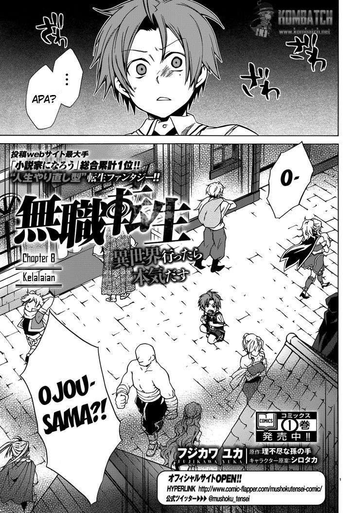 Mushoku Tensei: Isekai Ittara Honki Dasu Chapter 8 - halaman 1
