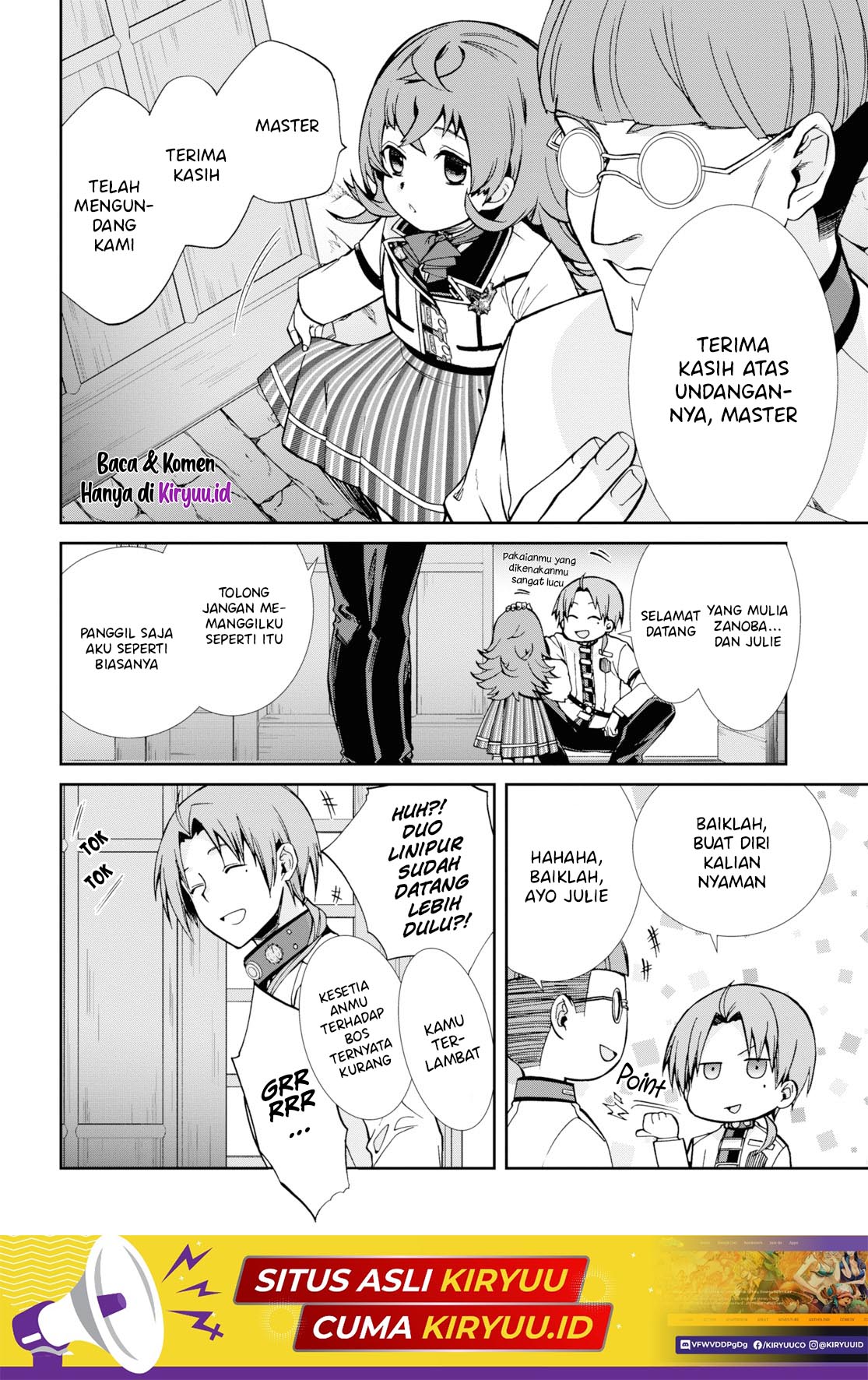 Mushoku Tensei: Isekai Ittara Honki Dasu Chapter 80 - halaman 15