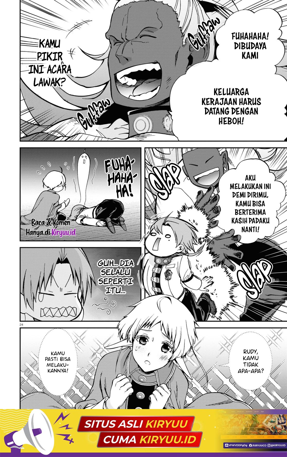Mushoku Tensei: Isekai Ittara Honki Dasu Chapter 80 - halaman 25