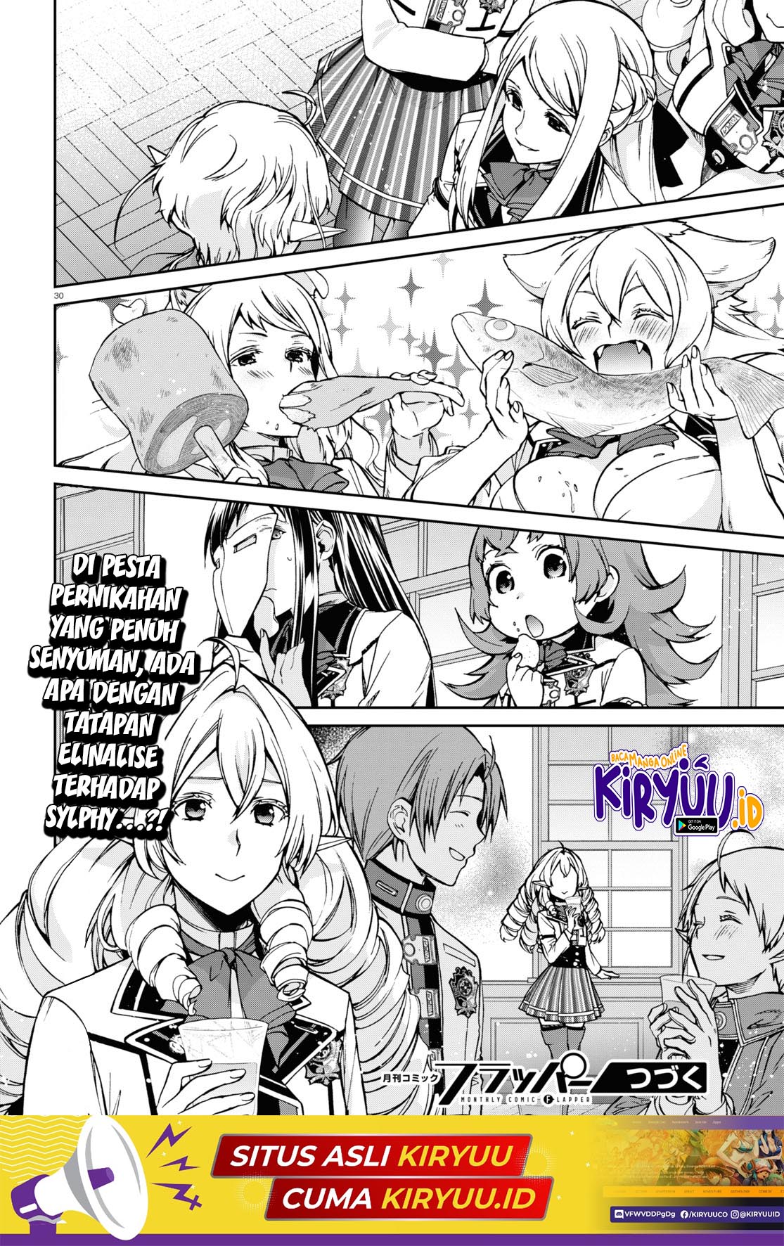 Mushoku Tensei: Isekai Ittara Honki Dasu Chapter 80 - halaman 30