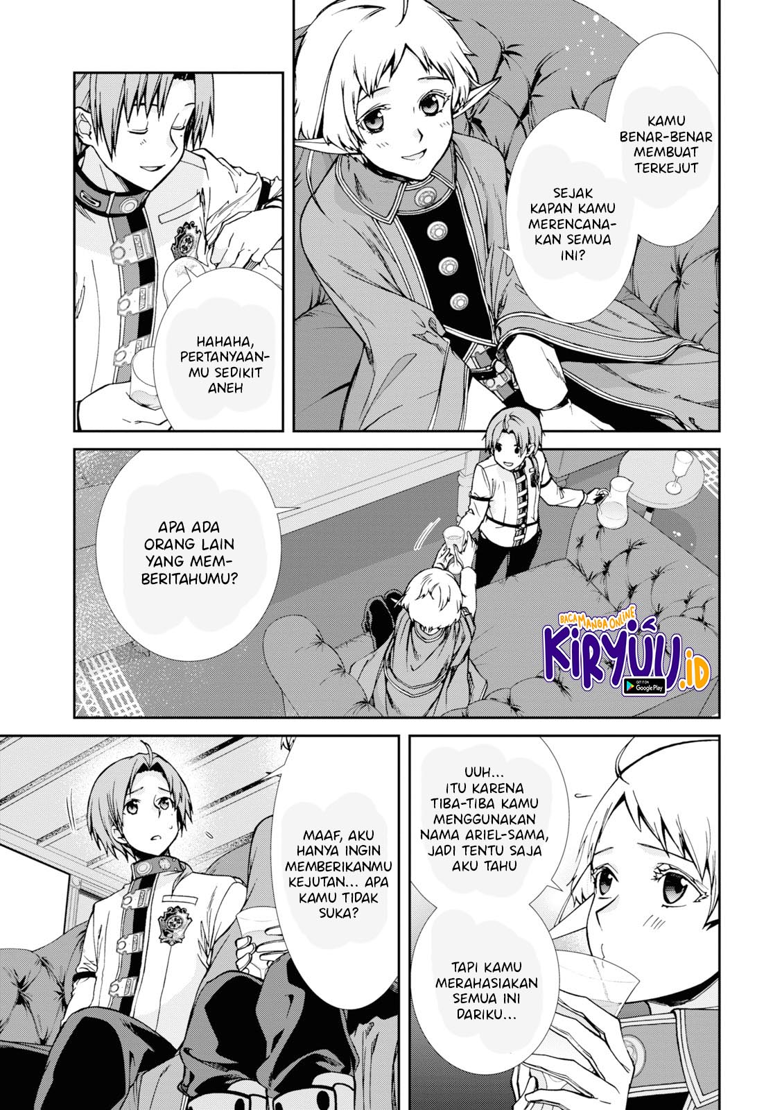 Mushoku Tensei: Isekai Ittara Honki Dasu Chapter 80 - halaman 4