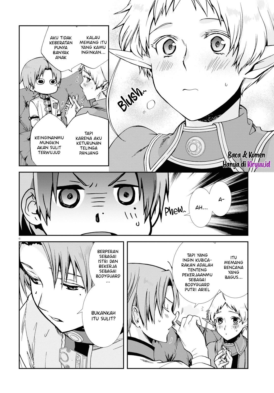 Mushoku Tensei: Isekai Ittara Honki Dasu Chapter 80 - halaman 7