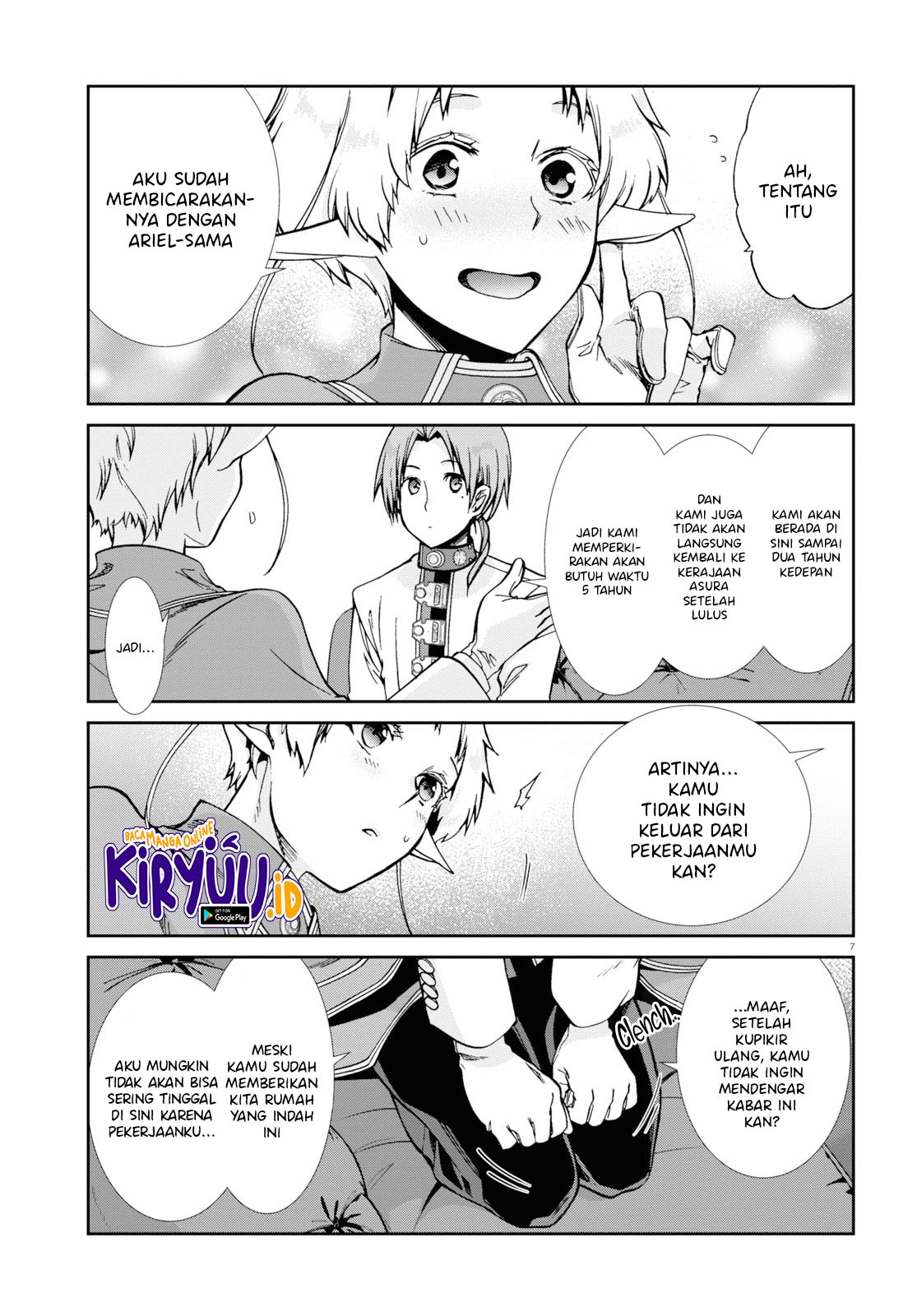 Mushoku Tensei: Isekai Ittara Honki Dasu Chapter 80 - halaman 8