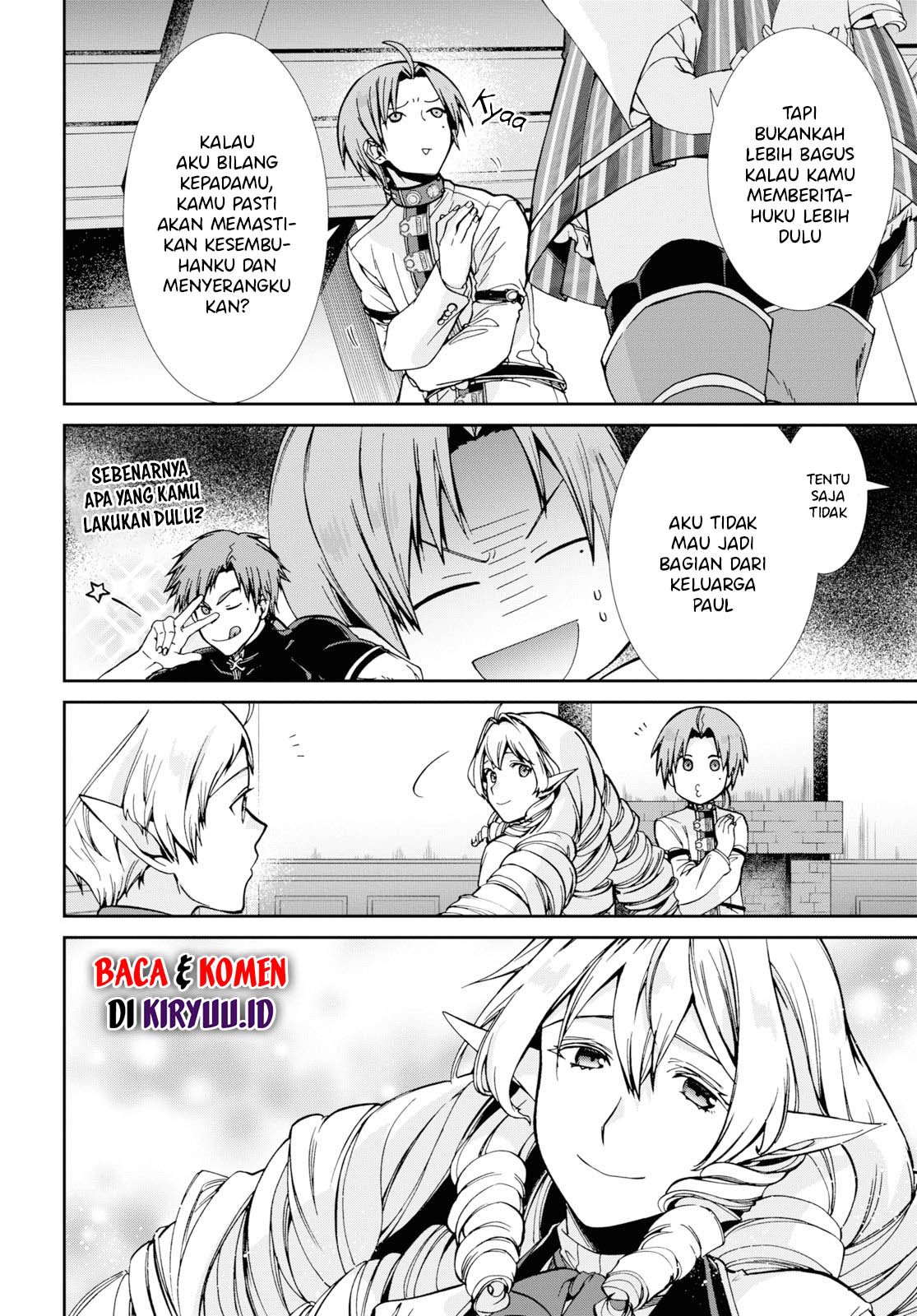 Mushoku Tensei: Isekai Ittara Honki Dasu Chapter 81 - halaman 7