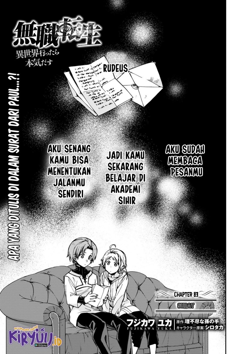Mushoku Tensei: Isekai Ittara Honki Dasu Chapter 83 - halaman 2