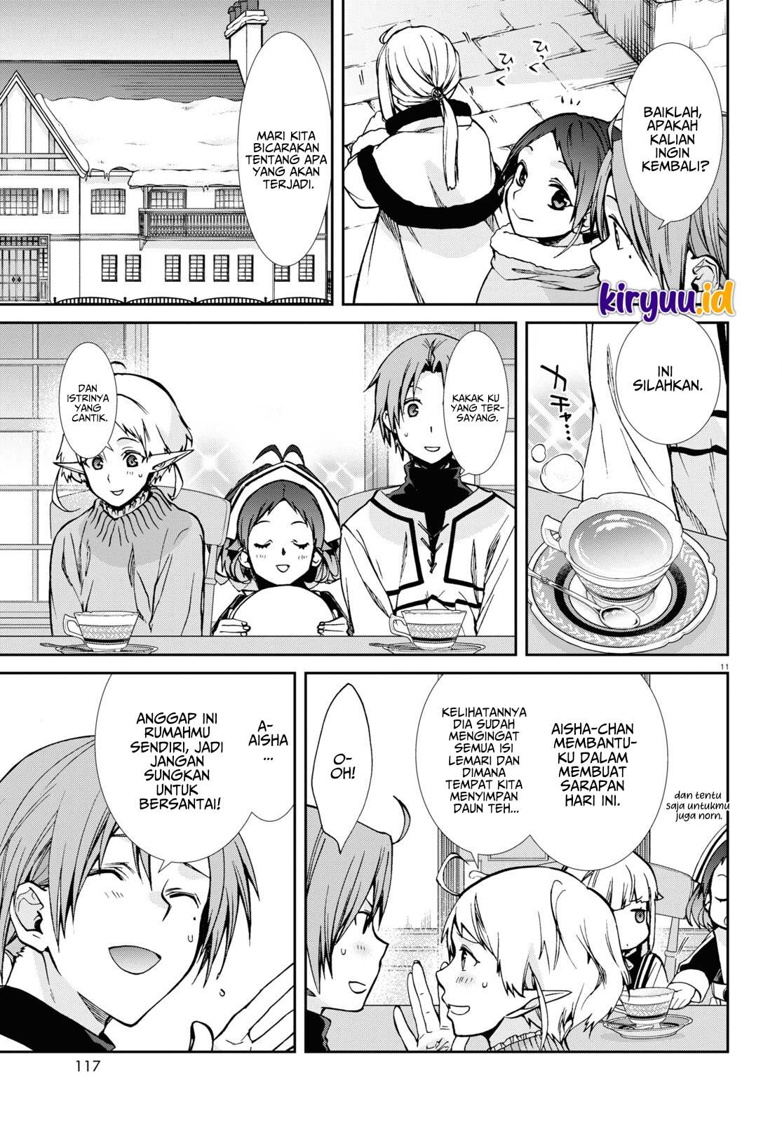 Mushoku Tensei: Isekai Ittara Honki Dasu Chapter 89 - halaman 12