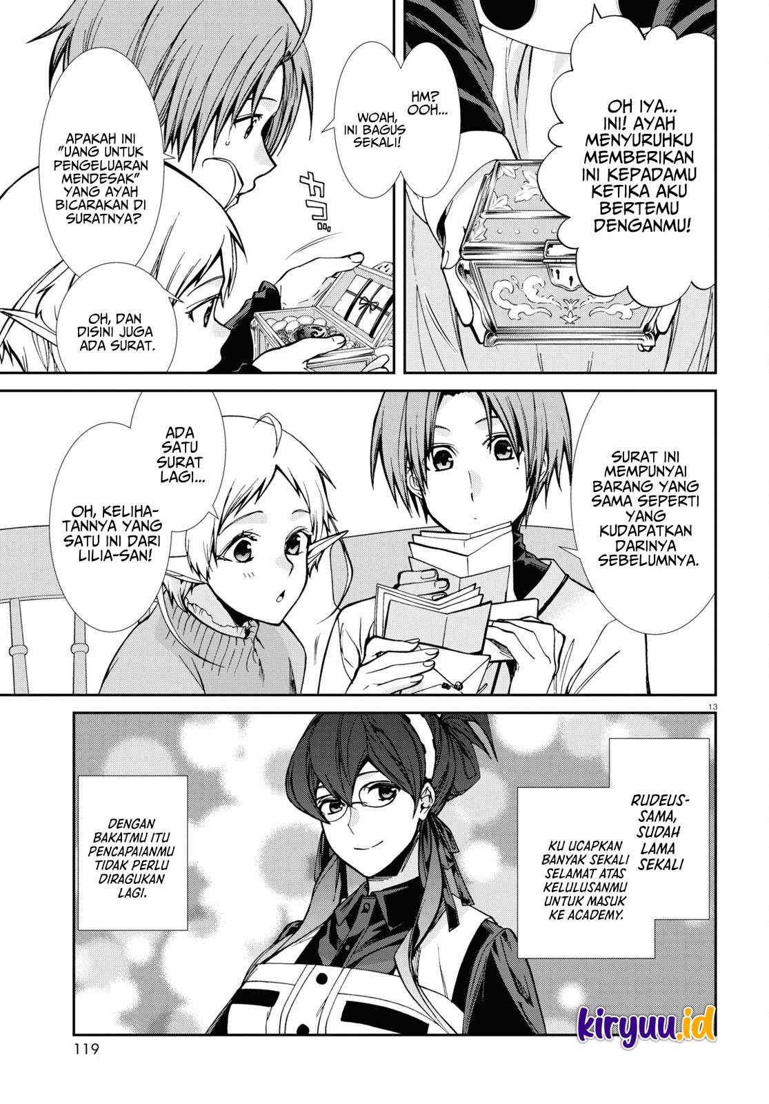 Mushoku Tensei: Isekai Ittara Honki Dasu Chapter 89 - halaman 14