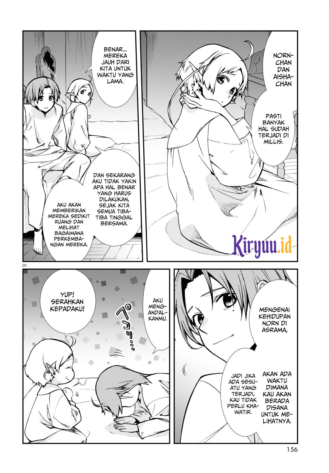 Mushoku Tensei: Isekai Ittara Honki Dasu Chapter 90 - halaman 21