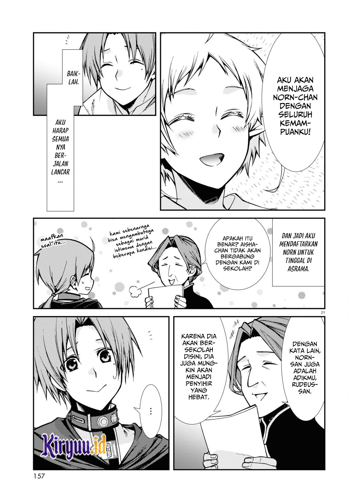 Mushoku Tensei: Isekai Ittara Honki Dasu Chapter 90 - halaman 22