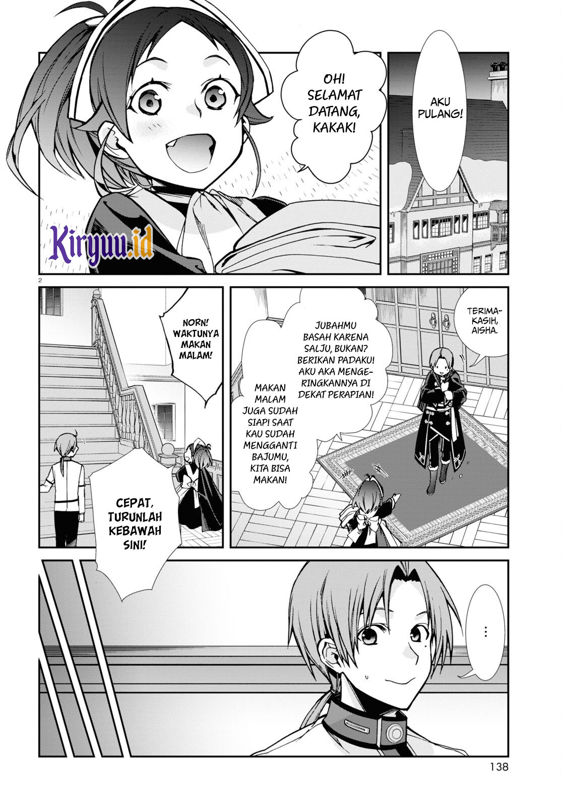Mushoku Tensei: Isekai Ittara Honki Dasu Chapter 90 - halaman 3