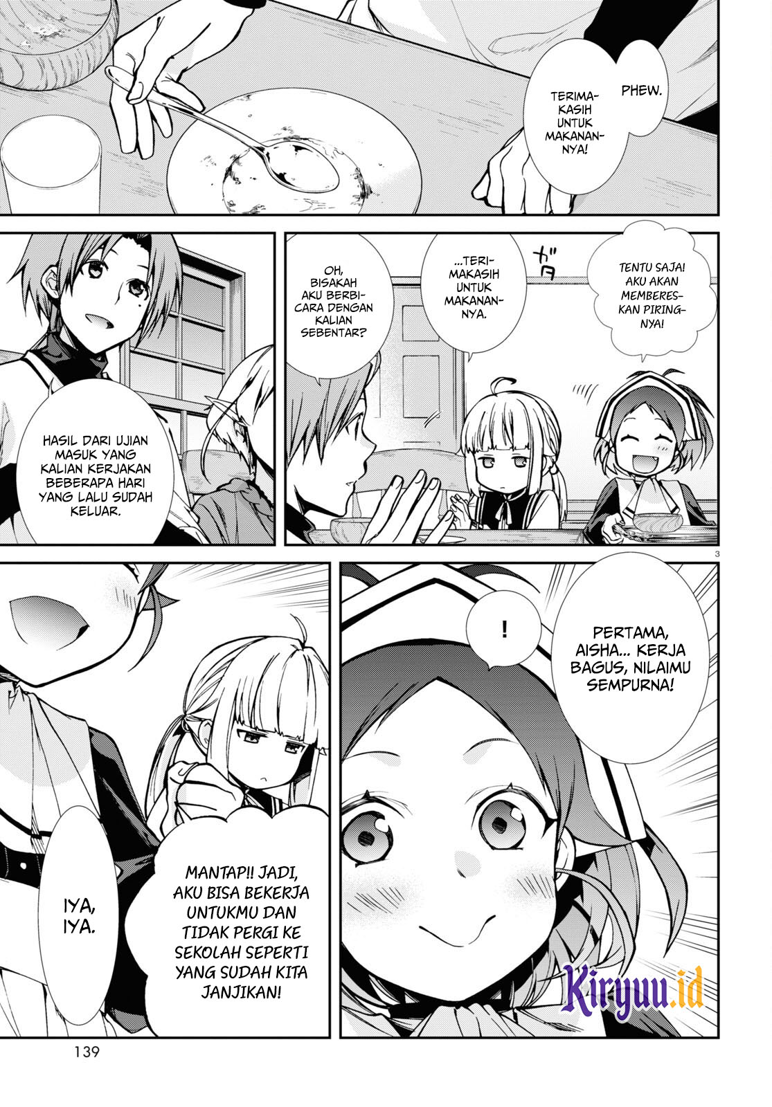 Mushoku Tensei: Isekai Ittara Honki Dasu Chapter 90 - halaman 4