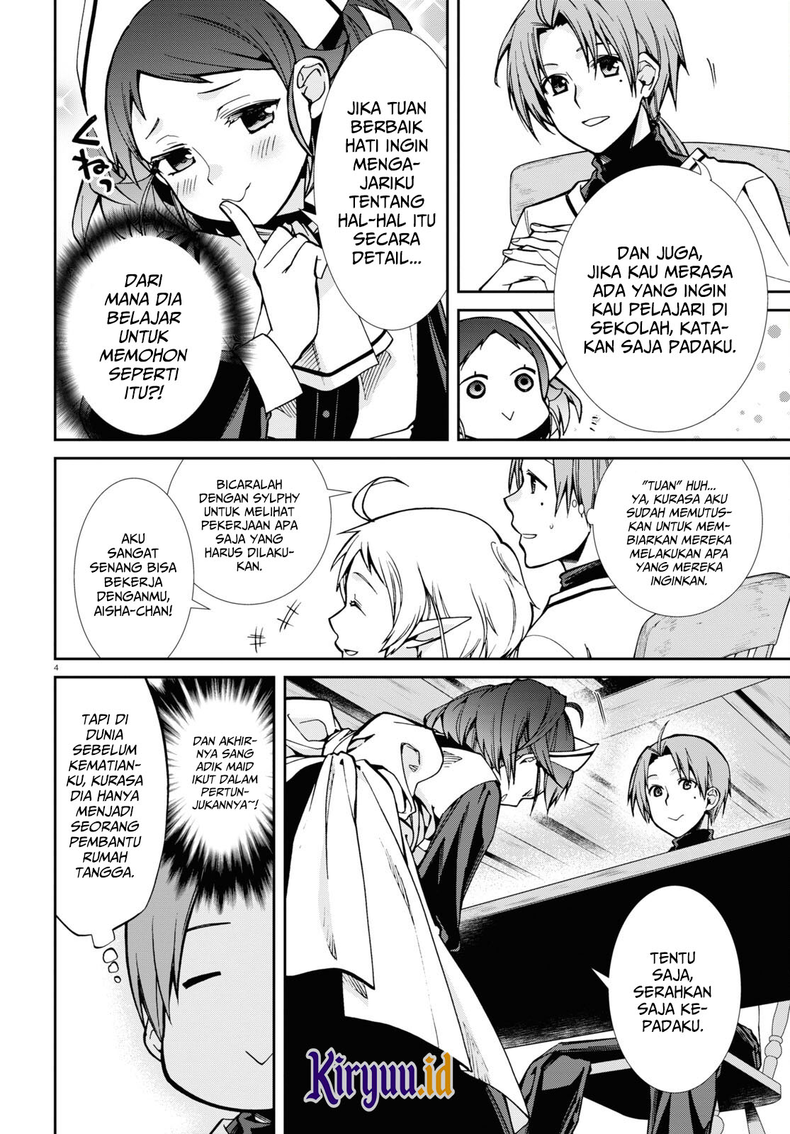Mushoku Tensei: Isekai Ittara Honki Dasu Chapter 90 - halaman 5