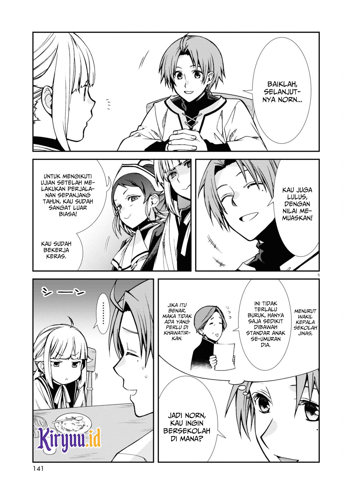 Mushoku Tensei: Isekai Ittara Honki Dasu Chapter 90 - halaman 6