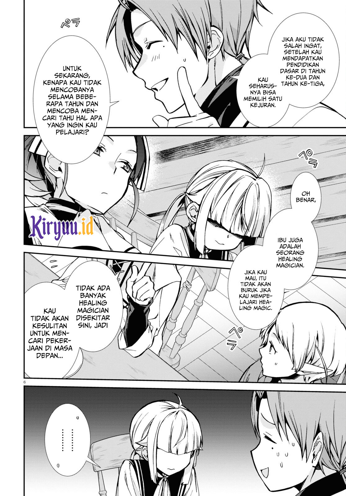 Mushoku Tensei: Isekai Ittara Honki Dasu Chapter 90 - halaman 7