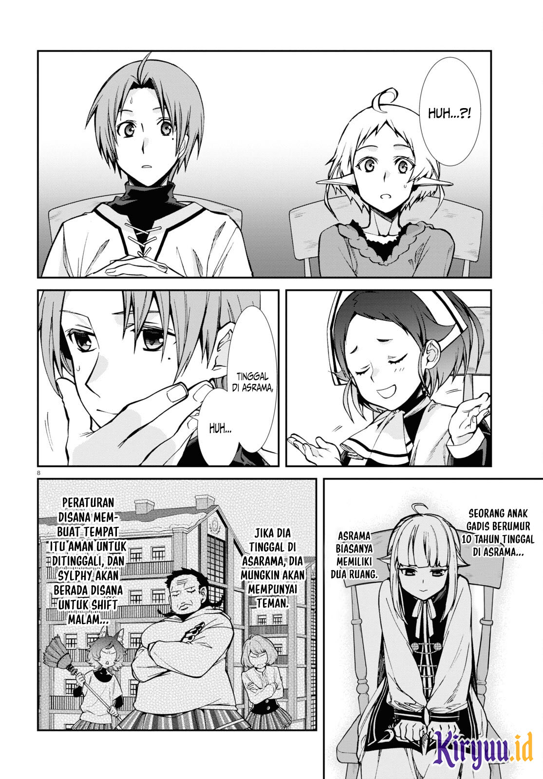 Mushoku Tensei: Isekai Ittara Honki Dasu Chapter 90 - halaman 9