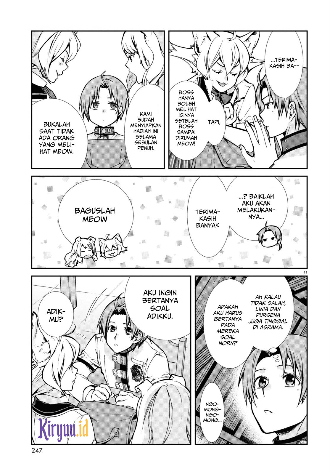 Mushoku Tensei: Isekai Ittara Honki Dasu Chapter 91 - halaman 13