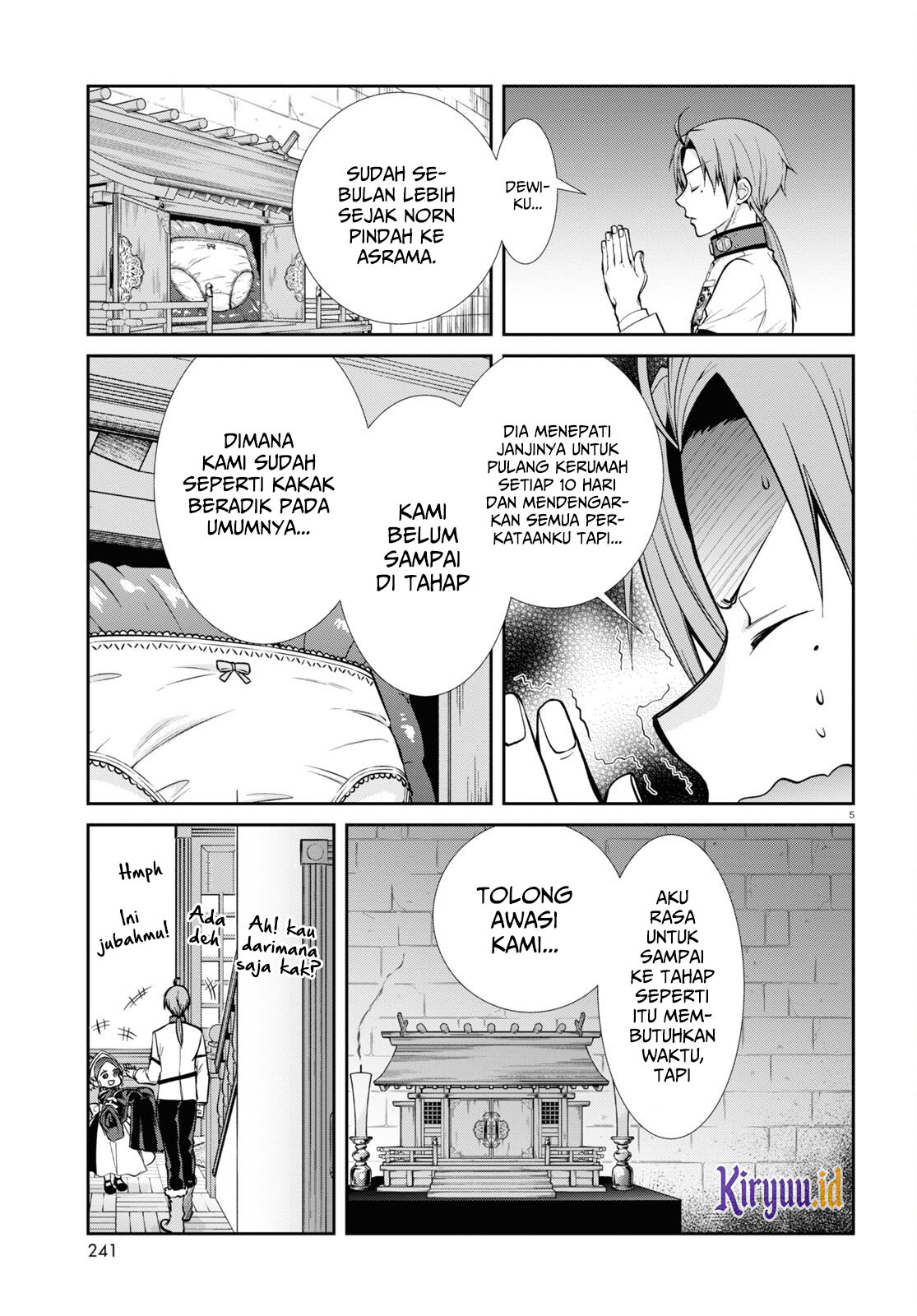 Mushoku Tensei: Isekai Ittara Honki Dasu Chapter 91 - halaman 7