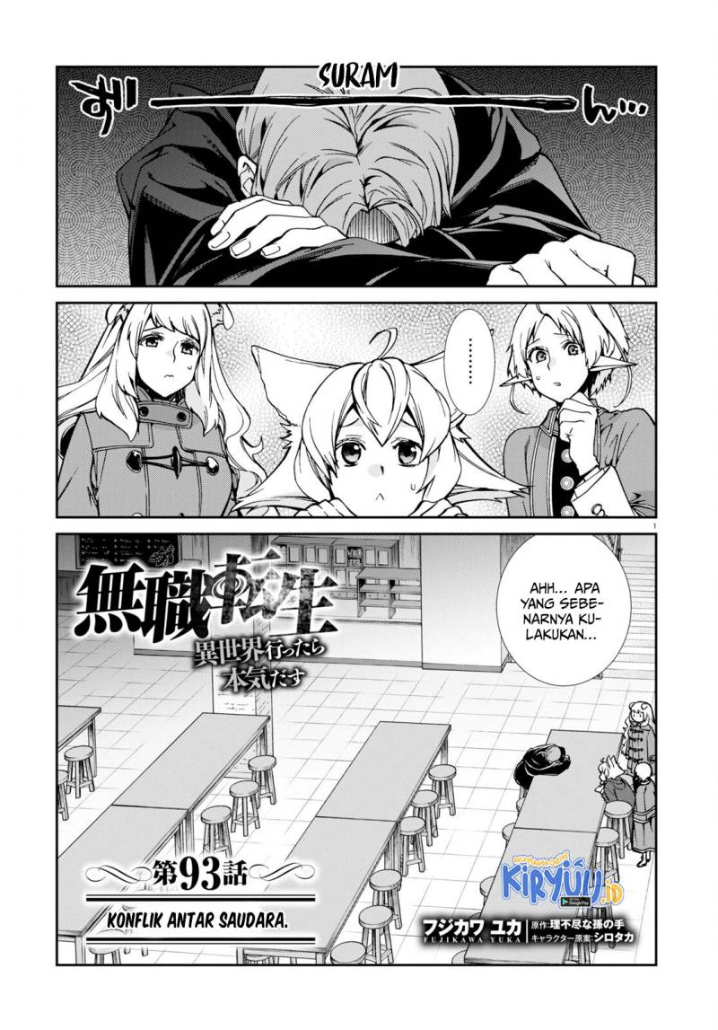 Mushoku Tensei: Isekai Ittara Honki Dasu Chapter 93 - halaman 2