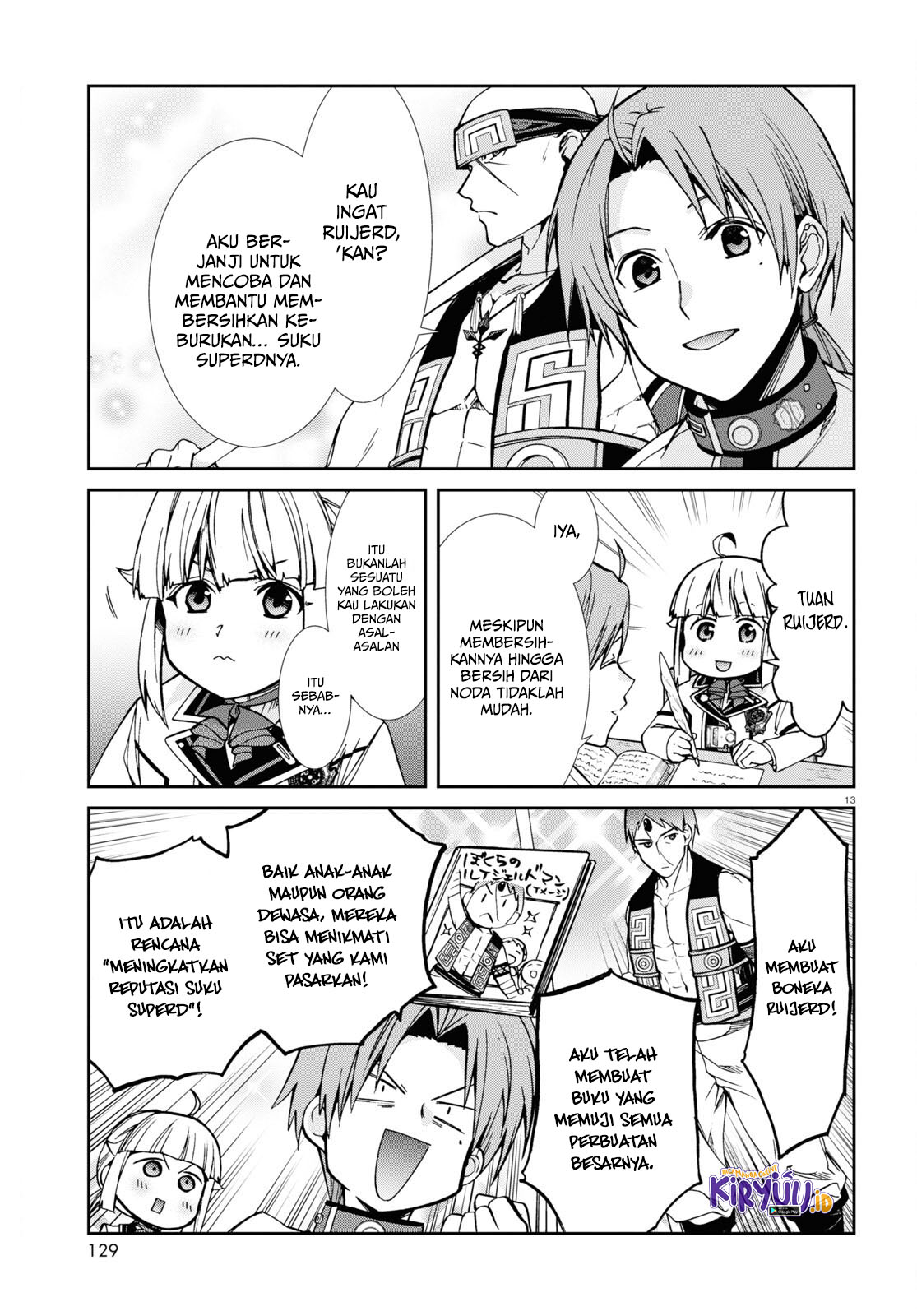 Mushoku Tensei: Isekai Ittara Honki Dasu Chapter 95 - halaman 14