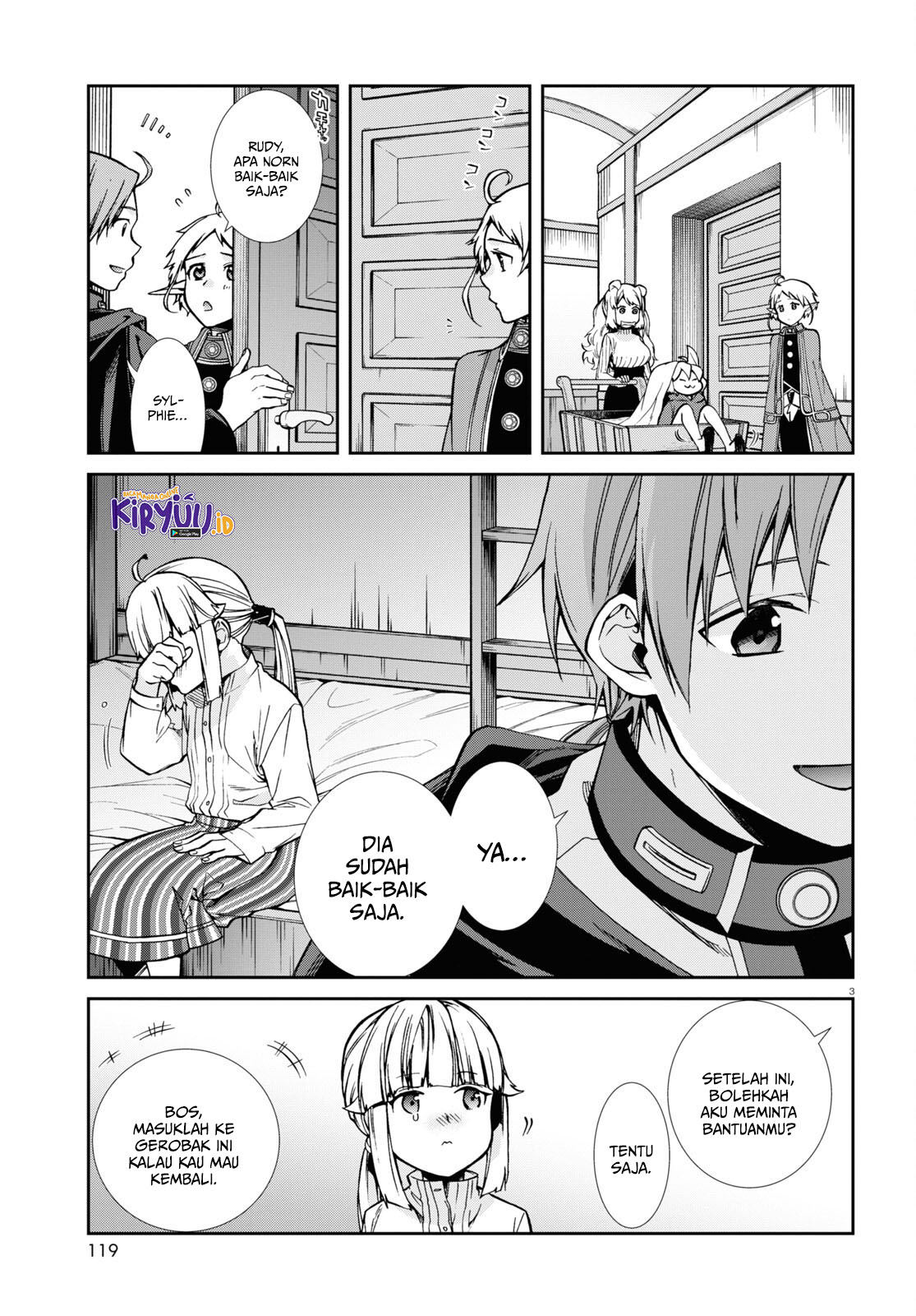 Mushoku Tensei: Isekai Ittara Honki Dasu Chapter 95 - halaman 4