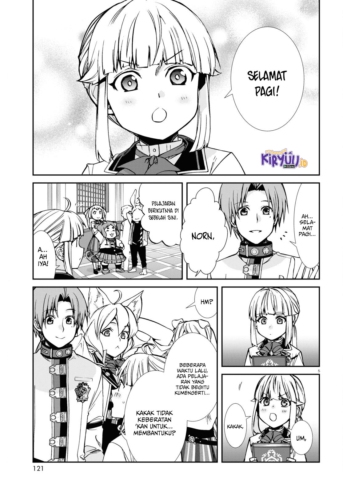 Mushoku Tensei: Isekai Ittara Honki Dasu Chapter 95 - halaman 6