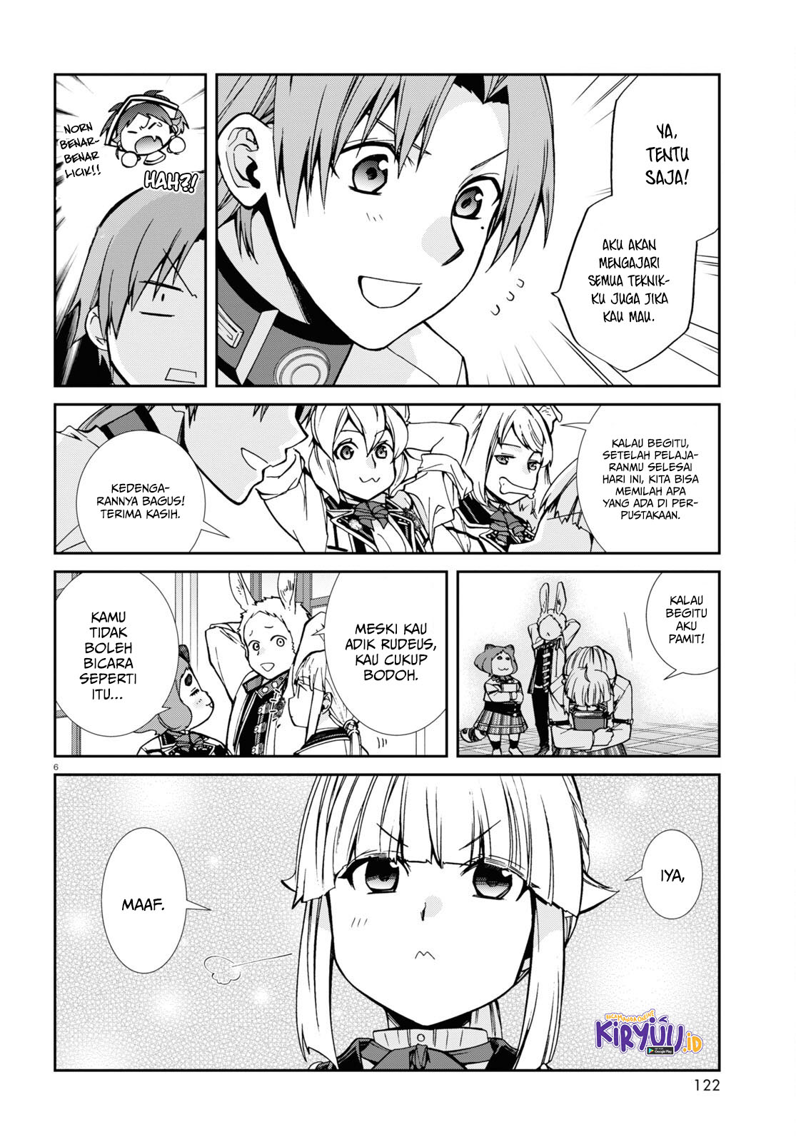 Mushoku Tensei: Isekai Ittara Honki Dasu Chapter 95 - halaman 7