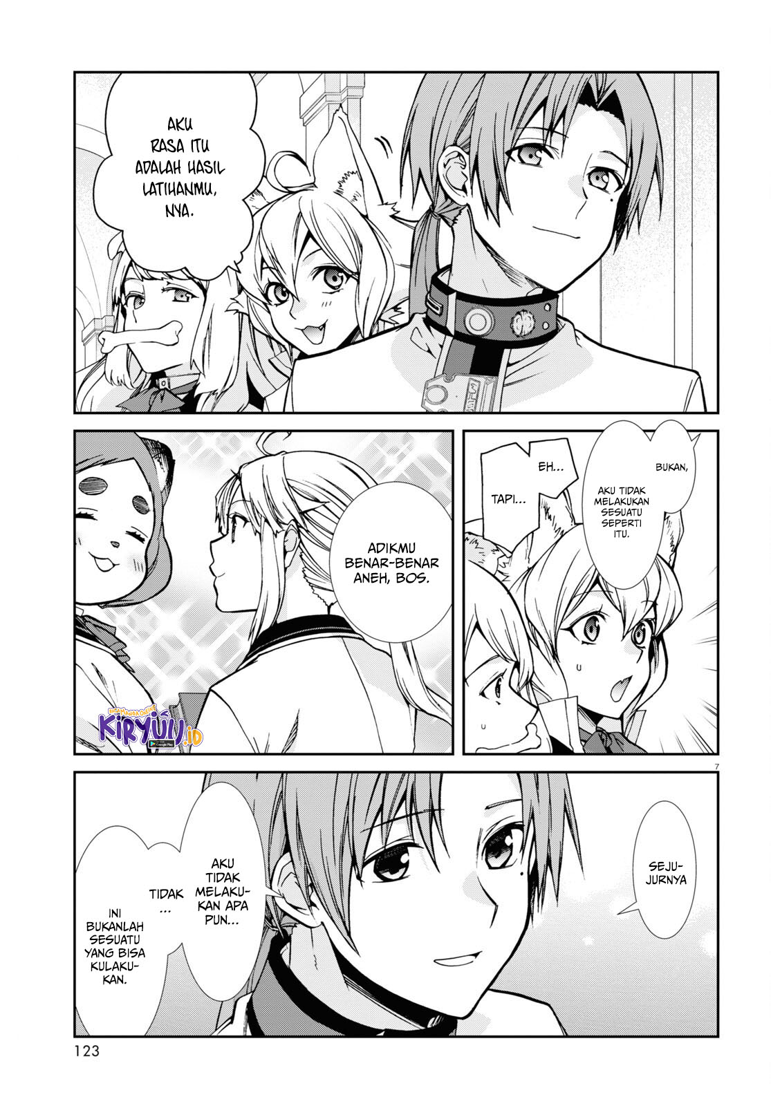 Mushoku Tensei: Isekai Ittara Honki Dasu Chapter 95 - halaman 8