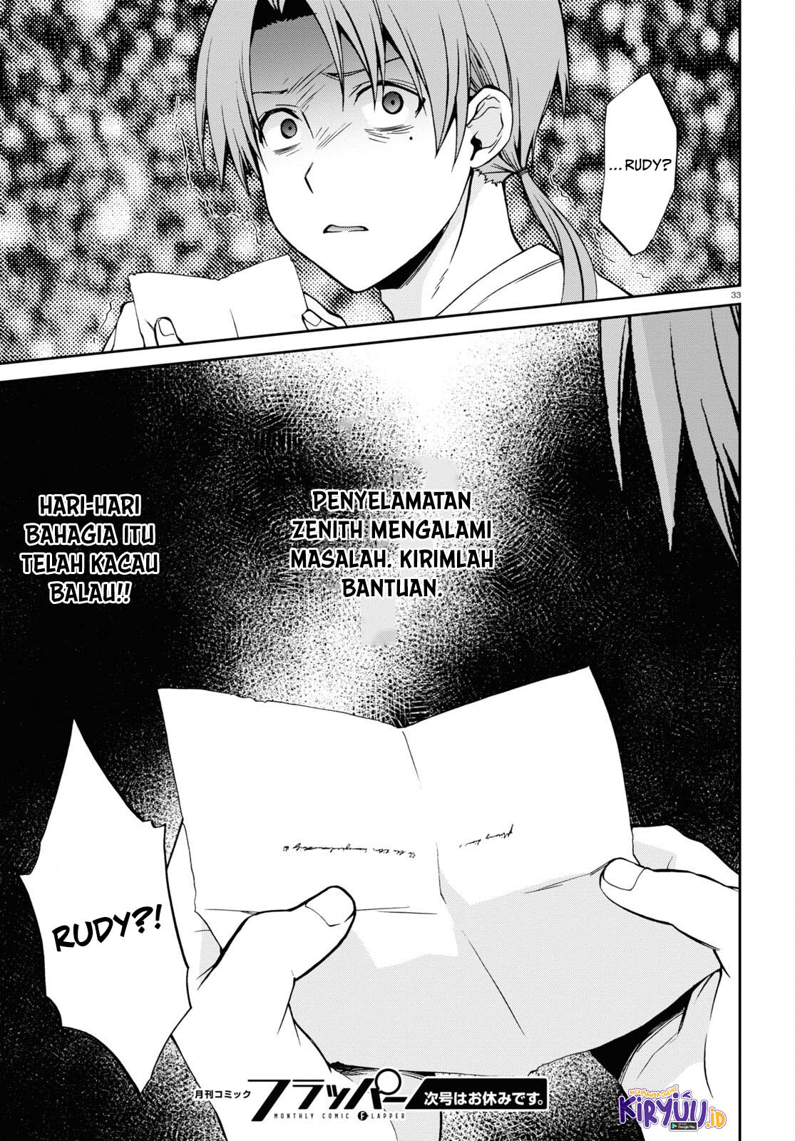 Mushoku Tensei: Isekai Ittara Honki Dasu Chapter 96 - halaman 33