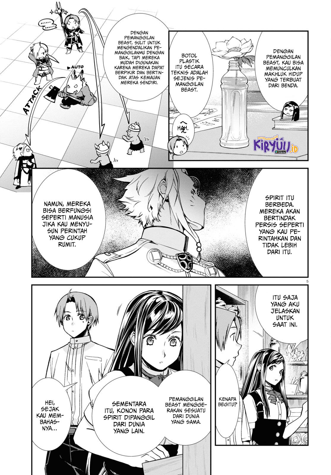 Mushoku Tensei: Isekai Ittara Honki Dasu Chapter 96 - halaman 6